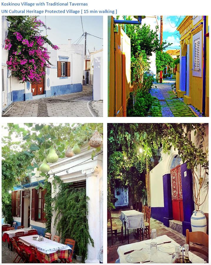 Sunny Rhodes Villa Koskinou  ภายนอก รูปภาพ